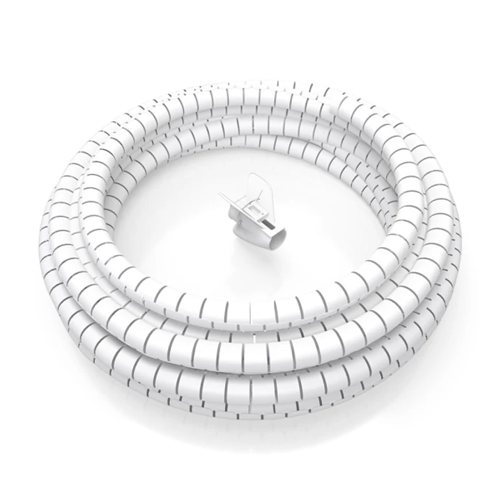 Aisens Organizador de Cable en Espiral 25mm - 2.0m - Color Blanco 1