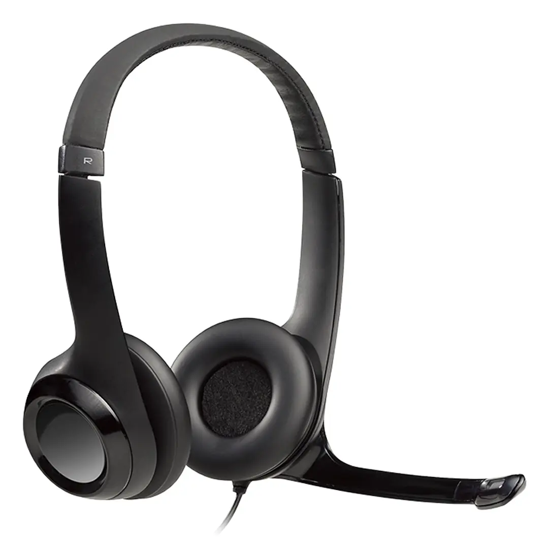 Logitech Auricular+Mic H390 USB Negro 1