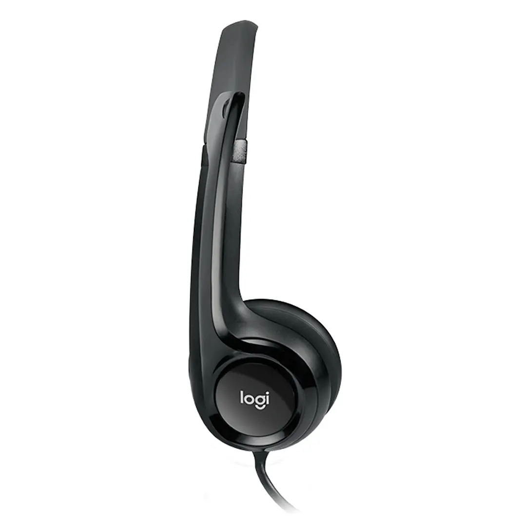 Logitech Auricular+Mic H390 USB Negro 3