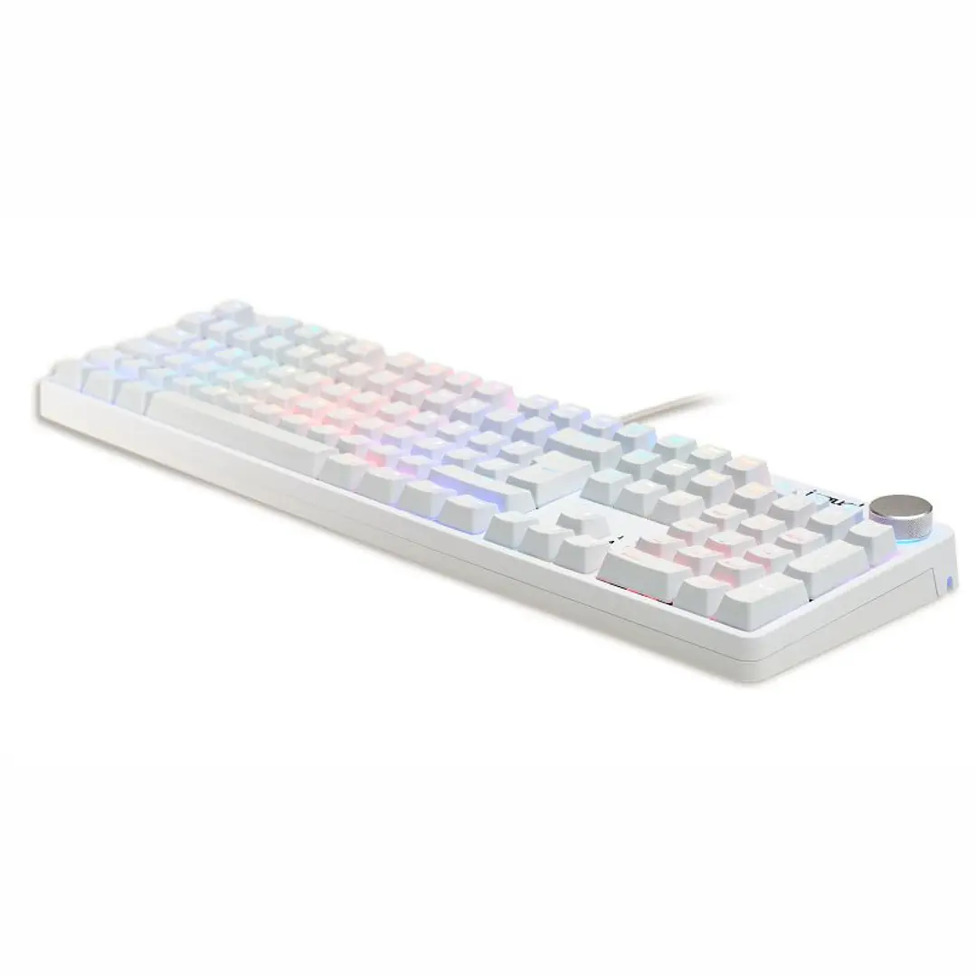 iggual Teclado gaming mecánico PEARL RGB blanco 2