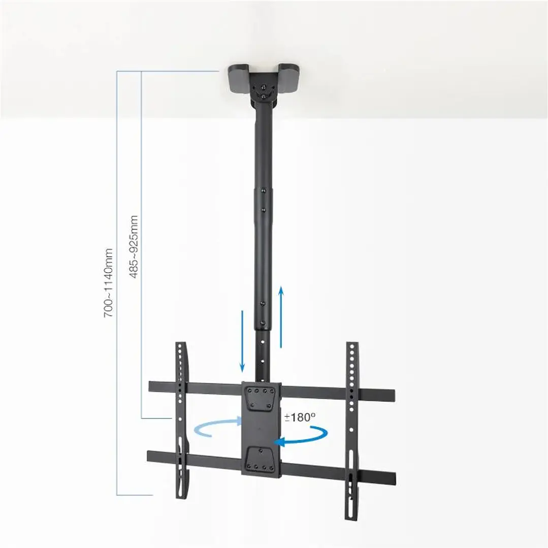 Tooq LPCE1186TSLI-B Soporte techo TV 43