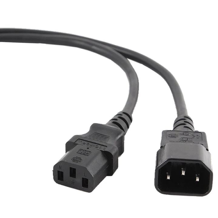 Gembird Cable Alimentación CPU-Monitor 6A 1.8Mts 1