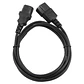 Gembird Cable Alimentación CPU-Monitor 6A 1.8Mts - Thumbnail 2