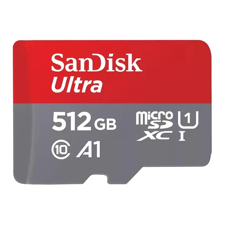 Sandisk Ultra microSDXC 512GB UHS-I C10 c/a 1