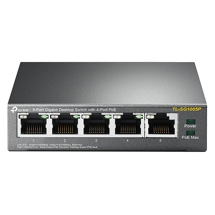 TP-LINK TL-SG1005P Switch 5xGB 4xPoE 1