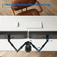 EWENT EW1512 Soporte mesa 2 monitor 13-32