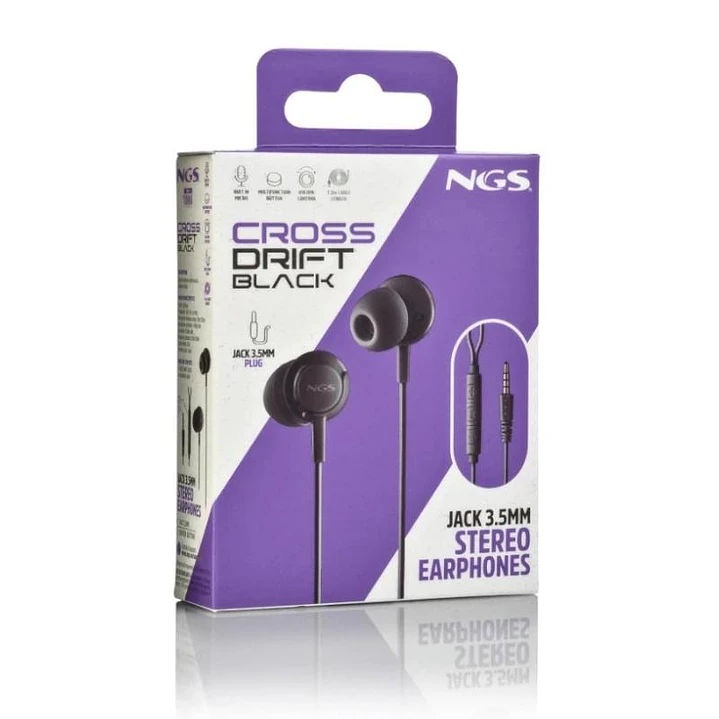 NGS Auricular Estéreo Cable JACK 3.5 Mm 4