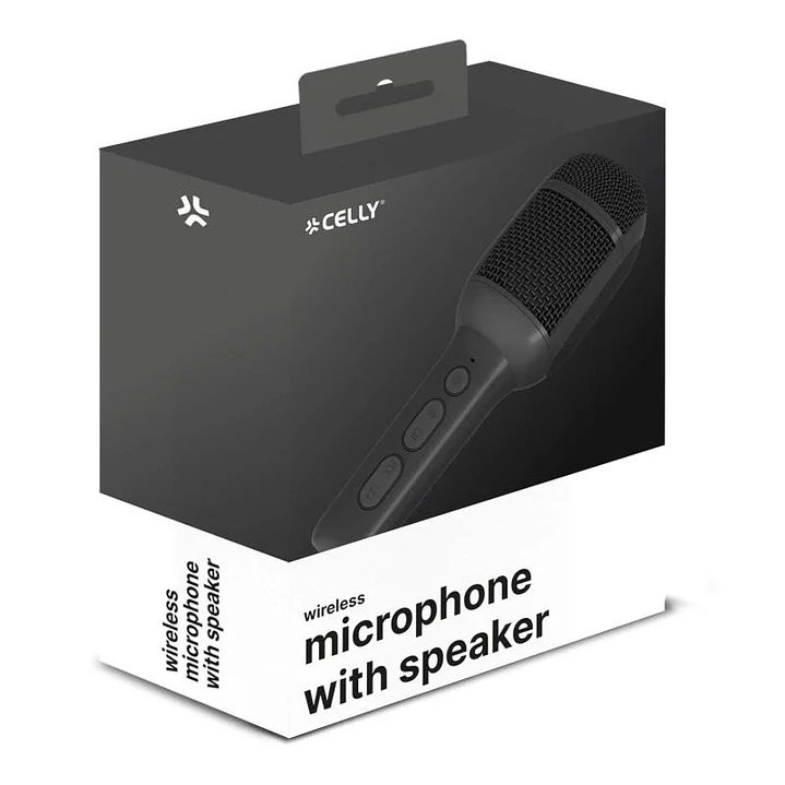 Celly Microfono para niños inalambrico Negro 2
