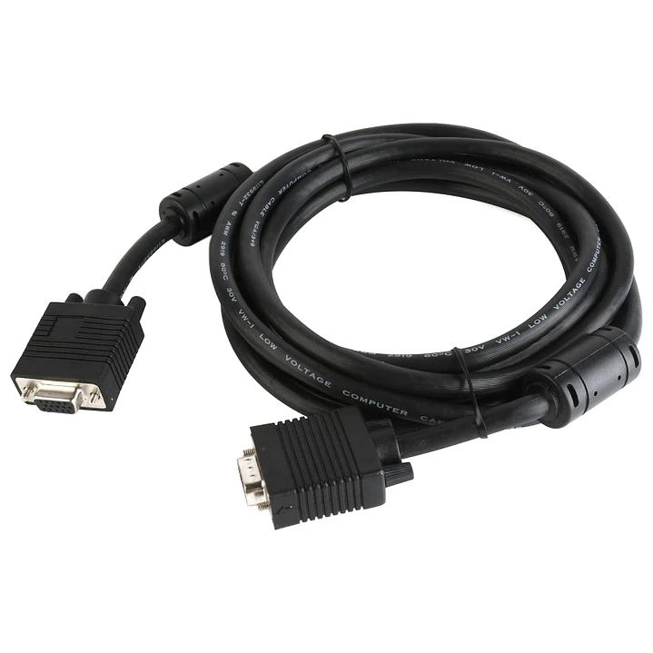 Gembird Cable Conmutador VGA 10 Mts Negro 2