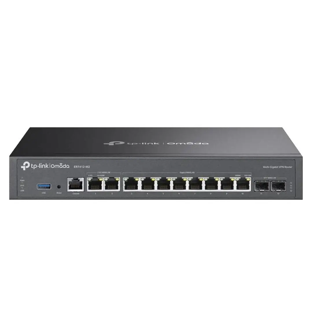 TP-Link ER7412-M2 Router 2x2.5GbE 2xGb SFP 8xGbE 1