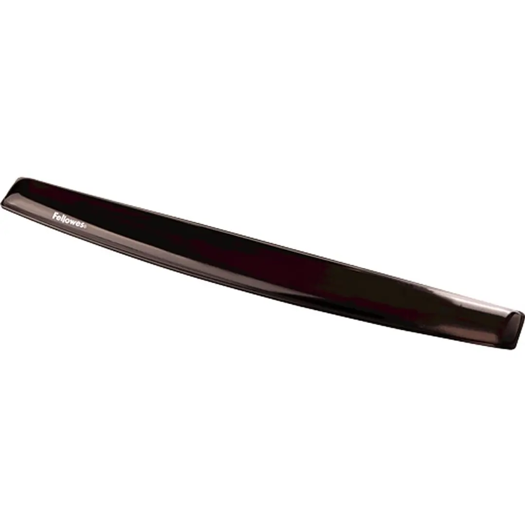 Fellowes Reposamuñecas teclado gel Crystal Negro 1
