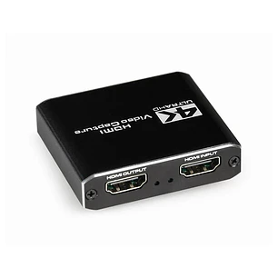 Gembird Capturador HDMI USB, 4K, paso señal HDMI