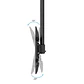 Tooq LPCE1186TSLI-XL-B Soporte techo TV 43