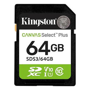 Kingston SD Canvas Select Plus Gen3 64GB 100 MB-s