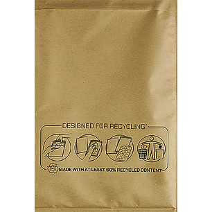 Bankers Box Pack de 50 Bolsas de Burbujas Acolchada - Medida 350x470mm - Burbujas Internas para Amortiguacion - Ideal para Productos Fragiles - Tira A