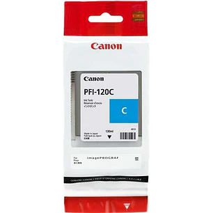 Canon PFI120 Cyan Cartucho de Tinta Original - 2886C001
