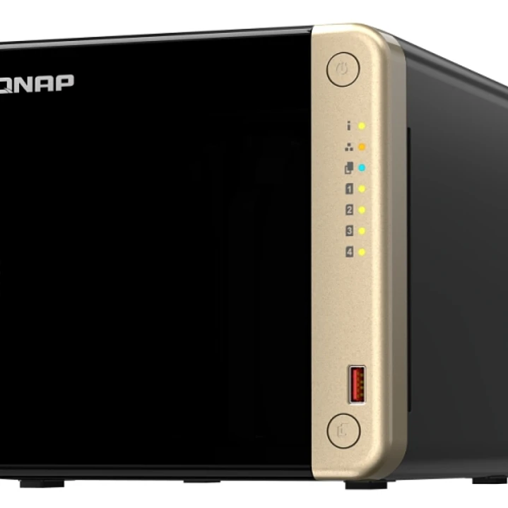QNAP TS-464-8G NAS Torre Procesador Intel Celeron N5095 - Memoria 8GB - 4 Bahias 2.5