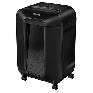 Fellowes LX85 Destructora de Papel Manual Corte en Particulas P-4 - Destruye hasta 12 Hojas - Papelera de 19L - Color Negro