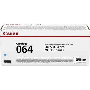 Canon 064 Cyan Cartucho de Toner Original - 4935C001