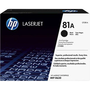HP CF281A Negro Cartucho de Toner Original - 81A