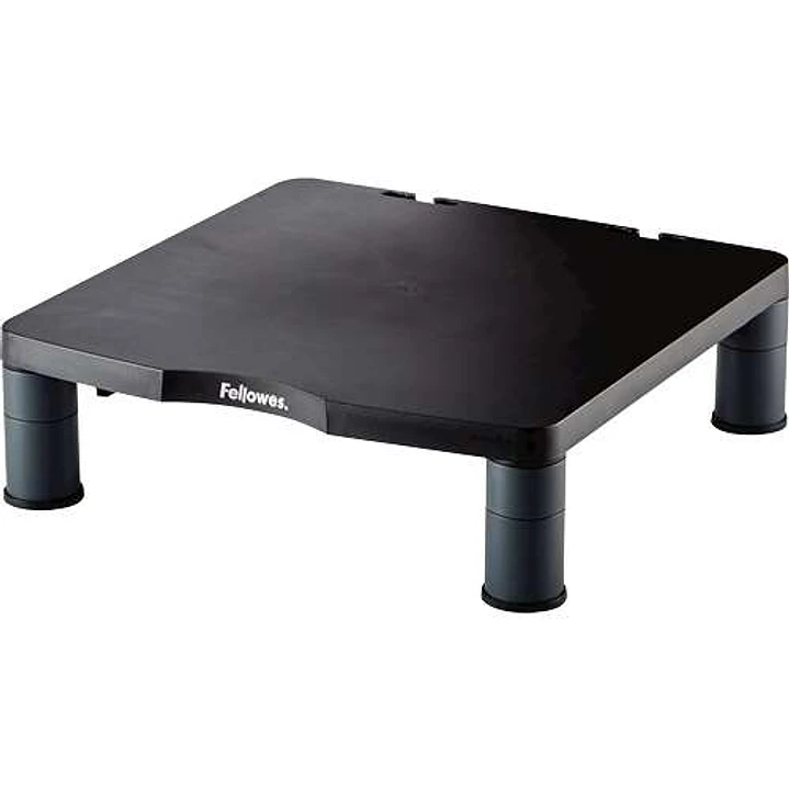 Fellowes Soporte Elevador Estandar para Monitor - Ajuste de Altura - Patas Antideslizantes - Peso Max 27kg - Color Grafito 1