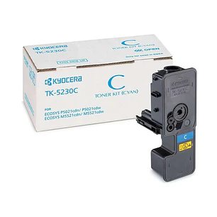 Kyocera TK5230 Cyan Cartucho de Toner Original - 1T02R9CNL0/TK5230C