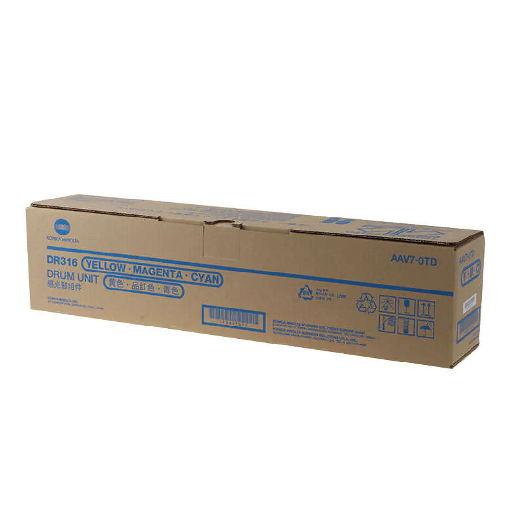 Konica Minolta DR316 Color Tambor de Imagen Original - DR316CMY/AAV70TD (Drum) 1