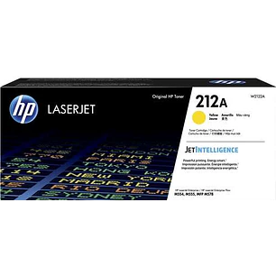 HP W2122A Amarillo Cartucho de Toner Original - 212A
