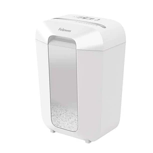 Fellowes LX70 Destructora de Papel Manual Corte en Particulas P-4 - Destruye hasta 11 Hojas - Bloqueo de Seguridad - Capacidad de la Papelera de 18L -