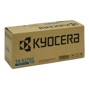 Kyocera TK5270 Cyan Cartucho de Toner Original - 1T02TVCNL0/TK5270C