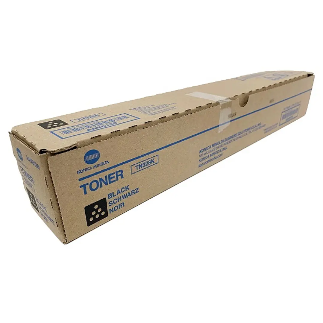Konica Minolta TN328 Negro Cartucho de Toner Original - AAV8150/TN328K 1