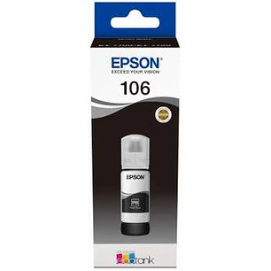 Epson 106 Negro Photo Botella de Tinta Original - C13T00R140