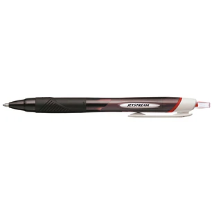Uni-ball JetStream Sport SXN-150E Boligrafo Retractil - Punta de Bola 1mm - Tinta Pigmentada Resistente al Agua y Luz - Secado Instantaneo - Color Roj