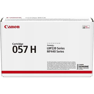 Canon 057H Negro Cartucho de Toner Original - 3010C002/3010C004