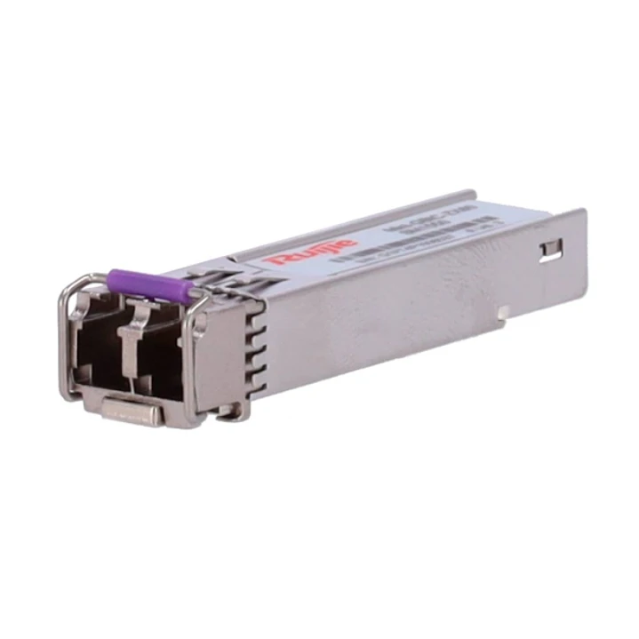 Ruijie MINI-GBIC-ZX80-SM1550 Modulo Transceptor SFP - 1000Base-ZX - Fibra Optica hasta 80km - Longitud de Onda de 1550nm - Color Acero 1