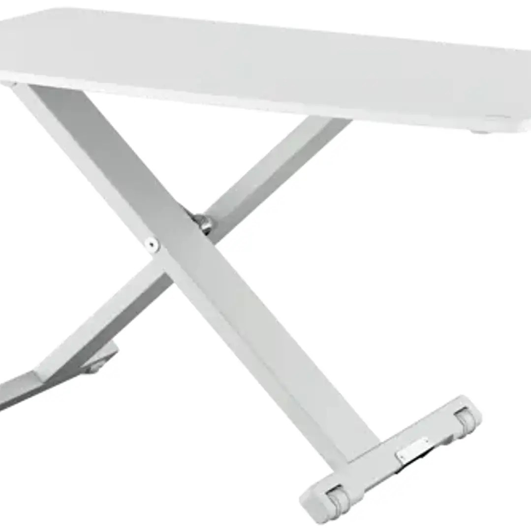 Leitz Ergo Cosy Convertidor de Escritorio - Para Cambiar de Sentado a de Pie - Ajuste de Altura Neumatico - Escritorio de 70x35cm - Color Gris 1