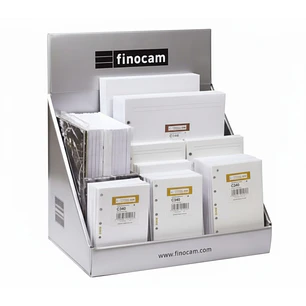 Finocam Expositor con 63 Recambios No Caducables para Agendas Open - Color Surtidos