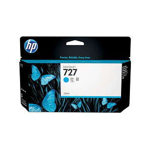 HP 727 Cyan Cartucho de Tinta Original - B3P19A
