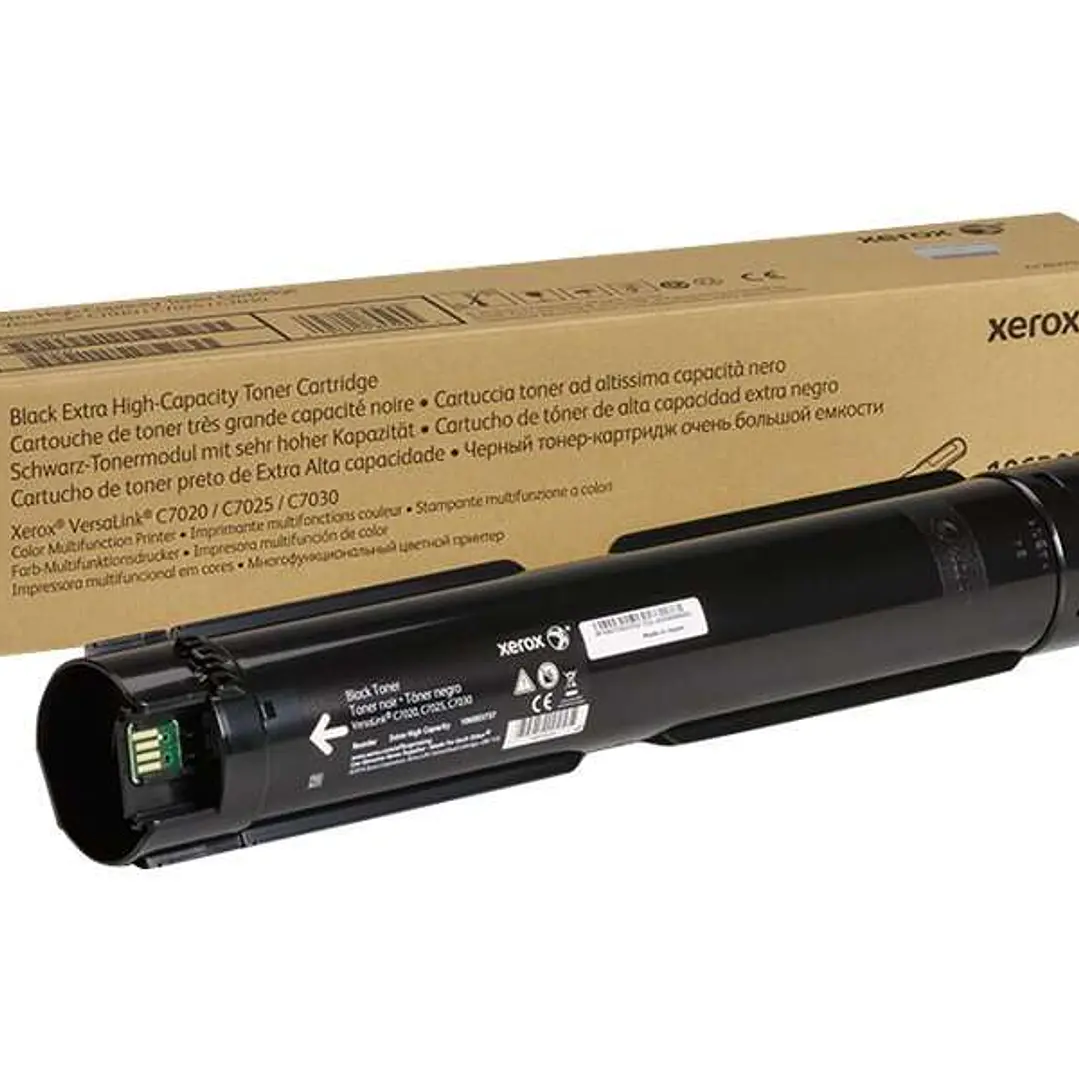 Xerox VersaLink C7020/C7025/C7030 Negro Cartucho de Toner Original - 106R03737 1