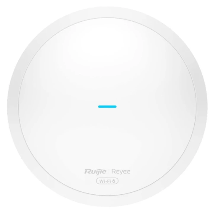 Ruijie RG-RAP62 Punto de Acceso de Doble Banda - Montaje en Techo - PoE - 1.8Gbps - WiFi 6 AX1800 - Gestion con App - Antenas Integradas - Color Blanc 1