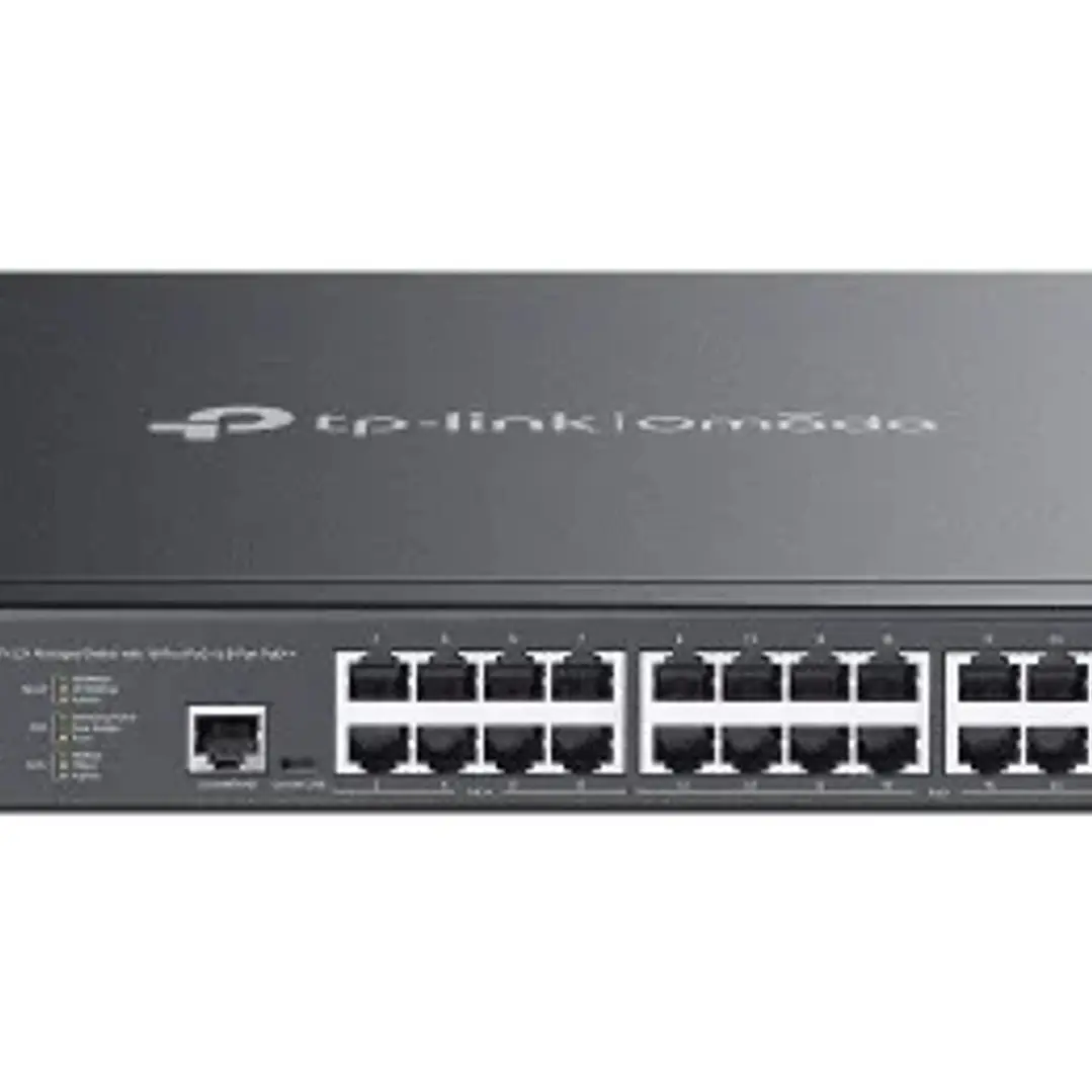 TP-Link Omada SG3428XMPP Switch 28 Puertos - Gestionado - 8xRJ45 PoE++ 1Gbps - 16xRJ45 PoE+ 1Gbps - 4xSFP 10Gbps - Soporta QOS - Conmutacion hasta 128 1