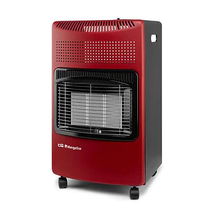 Orbegozo HCE 74 Estufa Ceramica Economica y Segura - Potencia 4200W - Clase Energetica A - Consumo Maximo 305 G/H - Triple Sistema de Seguridad - Ence
