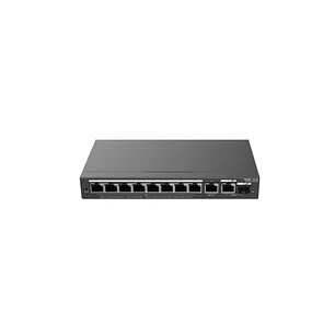 Ruijie RG-ES210GS-P Switch de Sobremesa - 8 Puertos Ethernet 1Gbps - 1X Uplink 1Gbps - 1X Rj45/SFP Combo hasta 1Gbps - PoE/PoE+ hasta 120W - Carcasa d