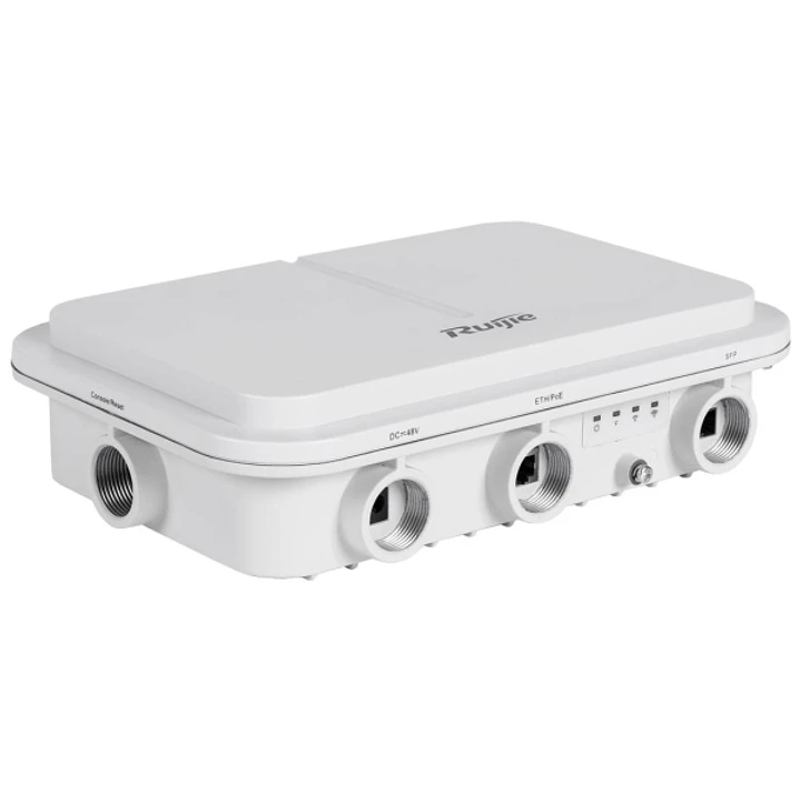 Ruijie RG-AP680(CD) Punto de Acceso para Exterior - Doble Banda - PoE - Ethernet - 1.8Gbps - WiFi 6 AX1800 - Antenas Internas - Color Blanco 1