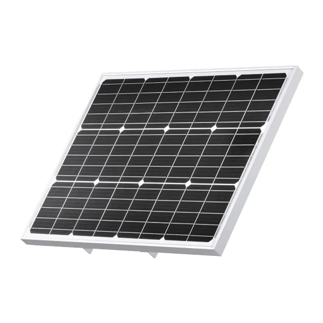 TP-Link Vigi Panel Solar - 60W - Voltaje 18V - IP67 - Angulos Ajustables - 690x516x30mm - Color Negro 1