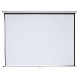 Nobo Pantalla Proyeccion Pared 2000x1513mm Blanca Mate 4:3 - Montaje en Pared o Techo - Carcasa Protectora - Alta Calidad de Proyeccion - Color Blanco
