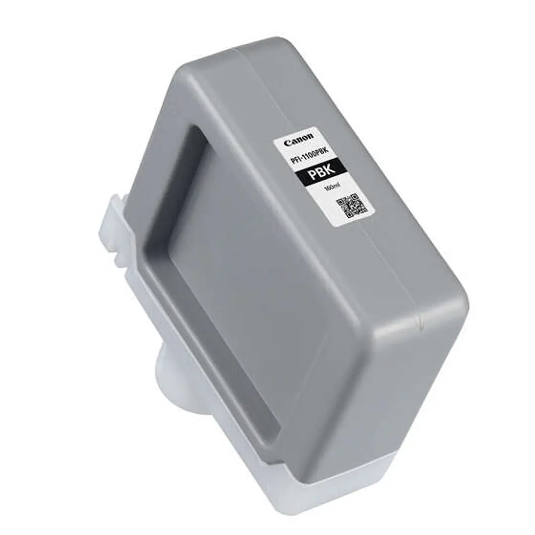 Canon PFI1100 Negro Photo Cartucho de Tinta Original - 0850C001/PFI-1100PBK 1