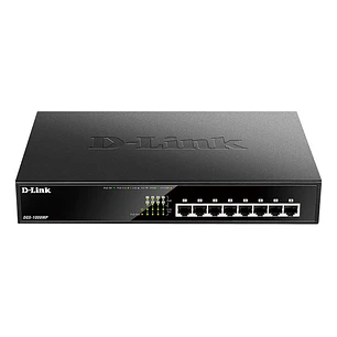 D-Link Switch 8 Puertos Gigabit 10/100/1000 Mbps - PoE+