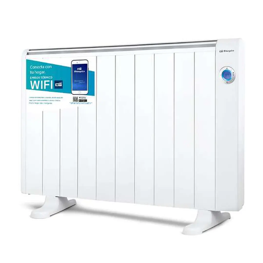 Orbegozo RRW-1800 Emisor Termico Wifi RealWarm Elements - Control por Voz con Google Assistant y Alexa - Programacion Diaria y Semanal - Funcion Detec 1