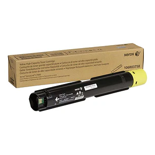 Xerox VersaLink C7000 Amarillo Cartucho de Toner Original - 106R03758